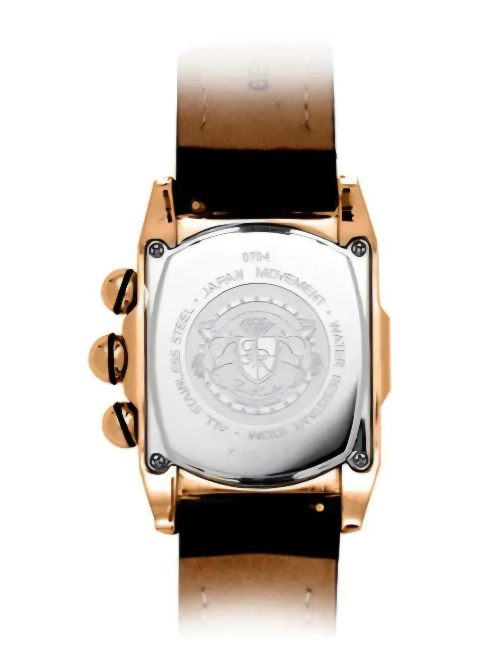 Joe Rodeo King Diamond Watch | Rare Rectangular Bubble face | Rose Gold w BOX